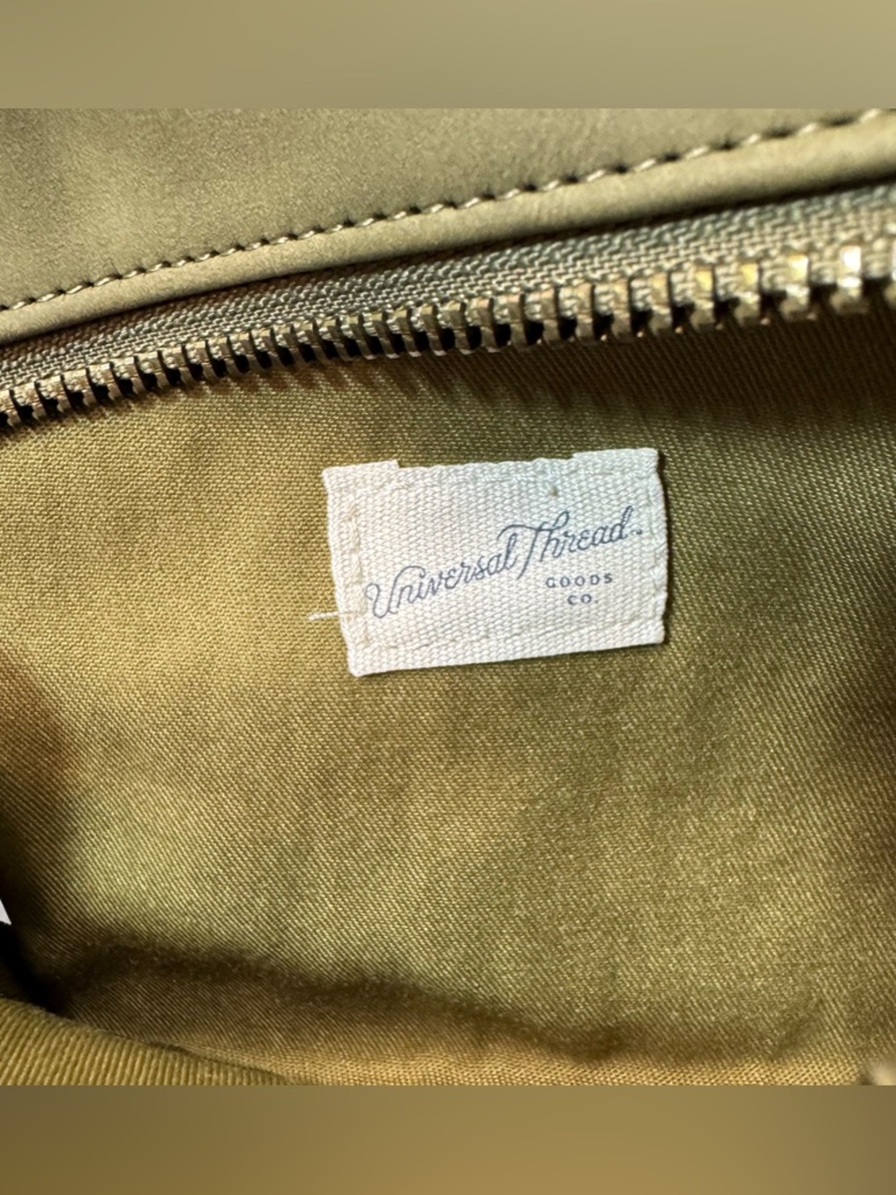 Universal Thread Olive Green Crossbody Wristlet Concert Ready - Picture 9 of 11